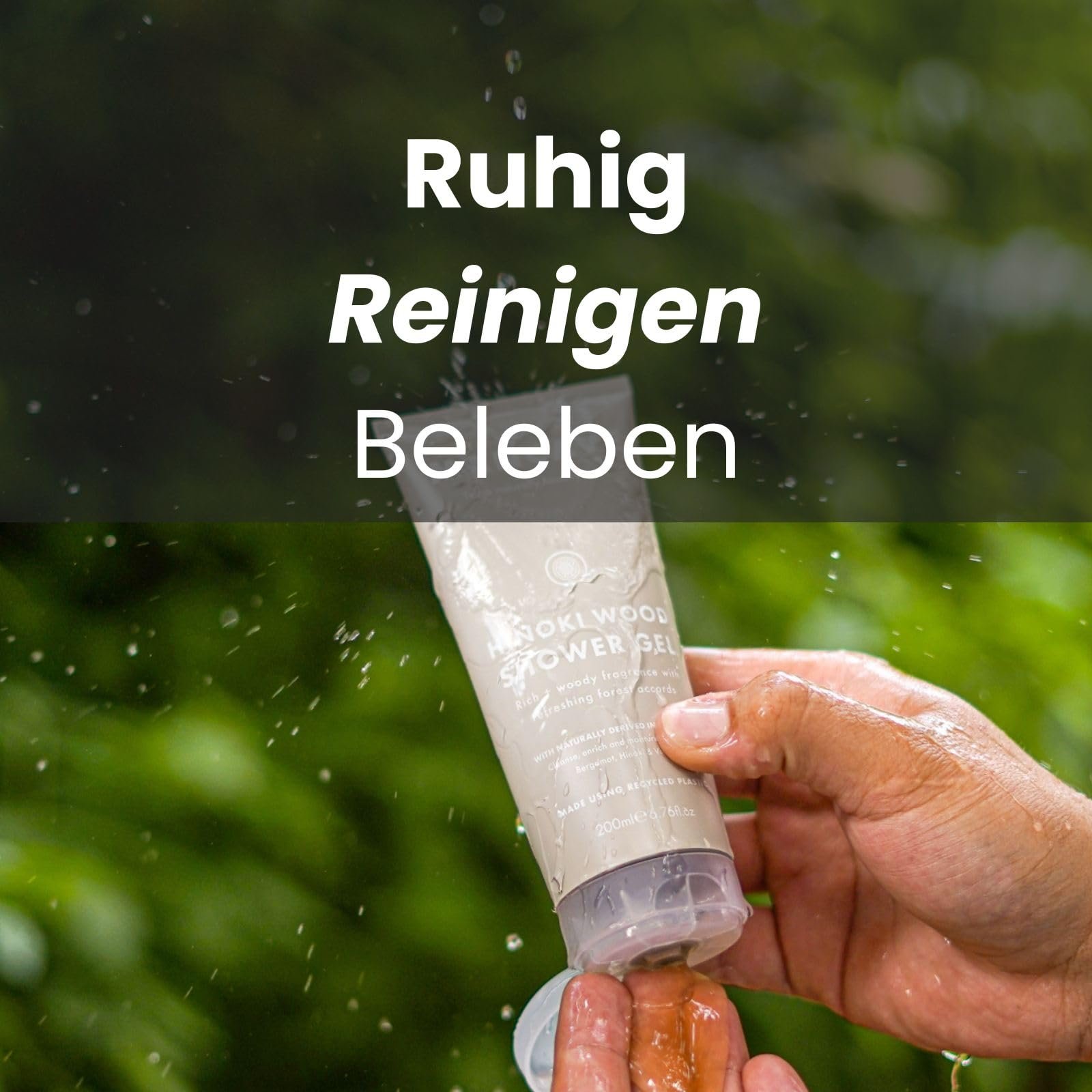 Гель для душа ManCave Hinoki Wood мужской 200 мл, фото №4 Гель для душа ManCave Hinoki Wood мужской 200 мл, фото №4