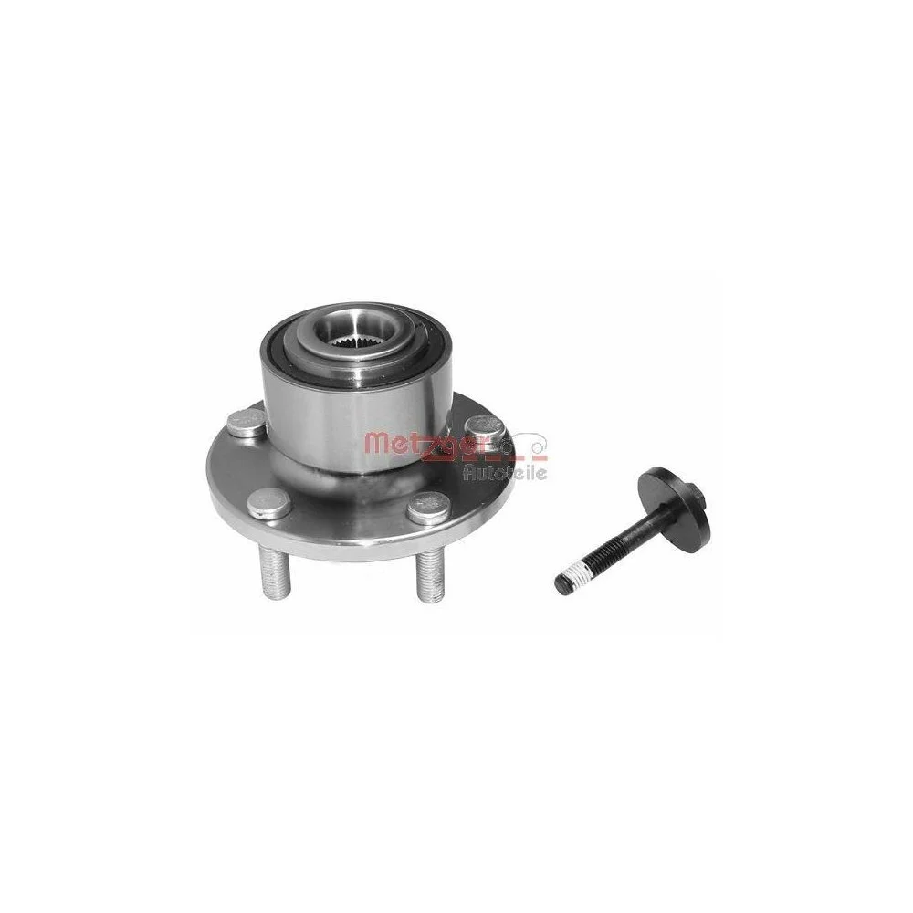 Комплект підшипника маточини METZGER WM 2007 для FORD, передня вісь зліва, передня вісь справа, фото №1