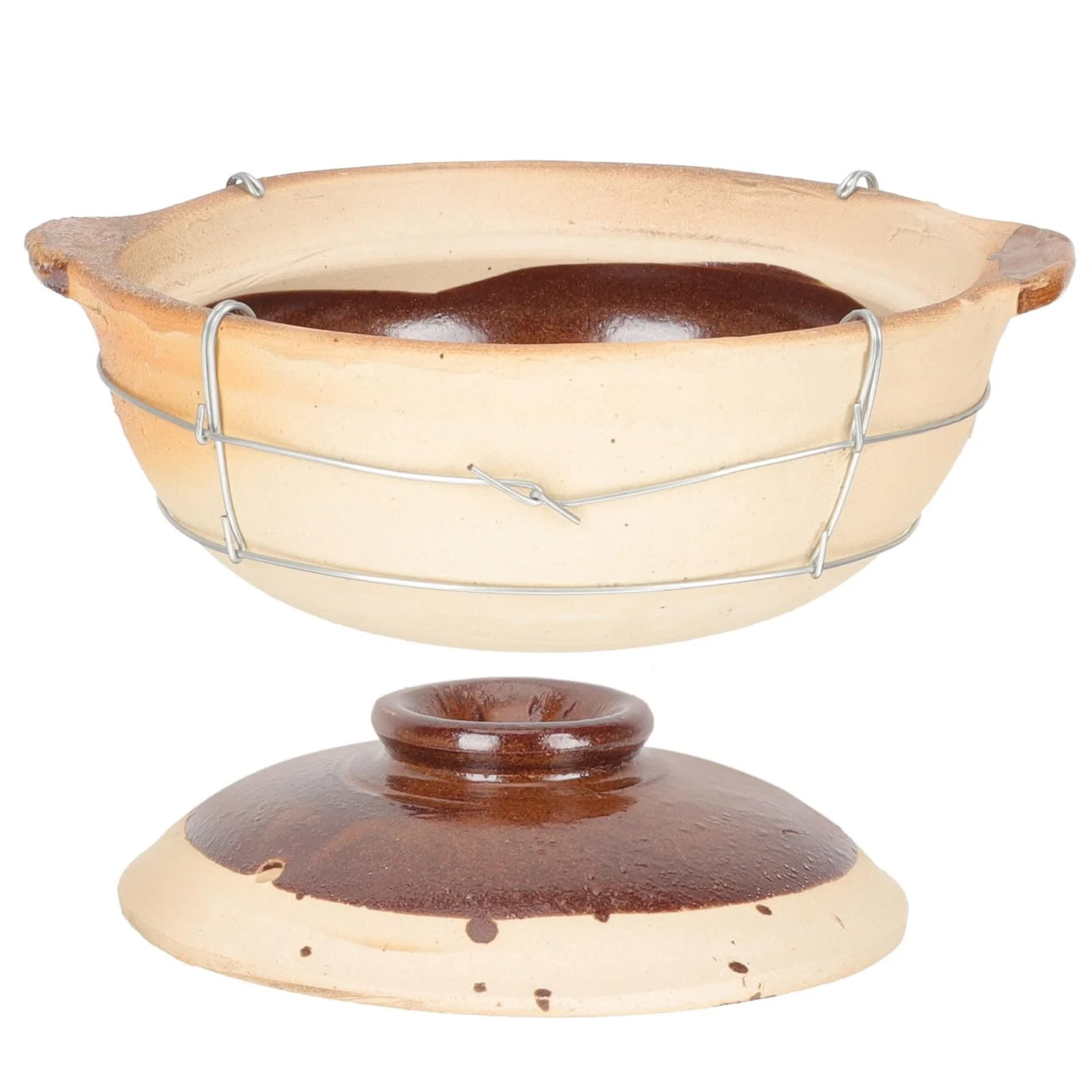 Каструля для запікання Veemoon Керамічна Енергозберігаюча З ручкою та кришкою, фото №1 Каструля для запікання Veemoon Керамічна Енергозберігаюча З ручкою та кришкою, фото №1