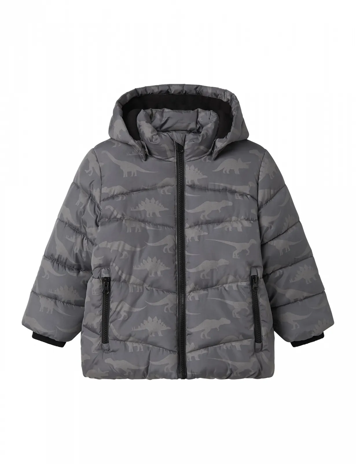 Куртка-пуховик NAME IT для мальчика, динозавр, фото №1