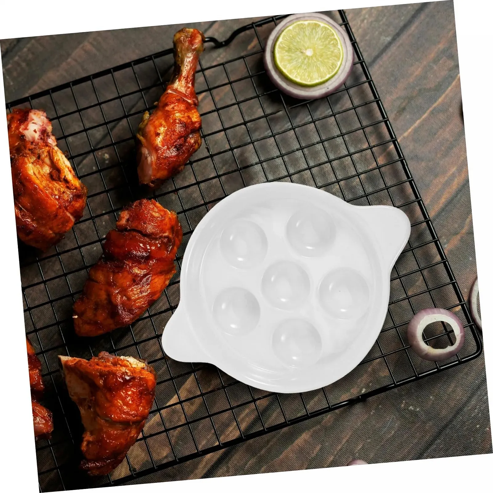 Форма для запікання VALICLUD для равликів та морепродуктів керамічна 2 шт., фото №9