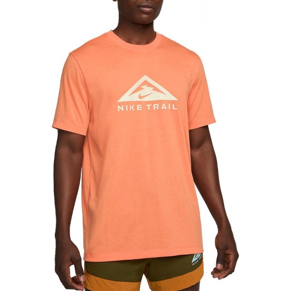 Футболка Nike Dri-Fit Trail Orange S, фото №1
