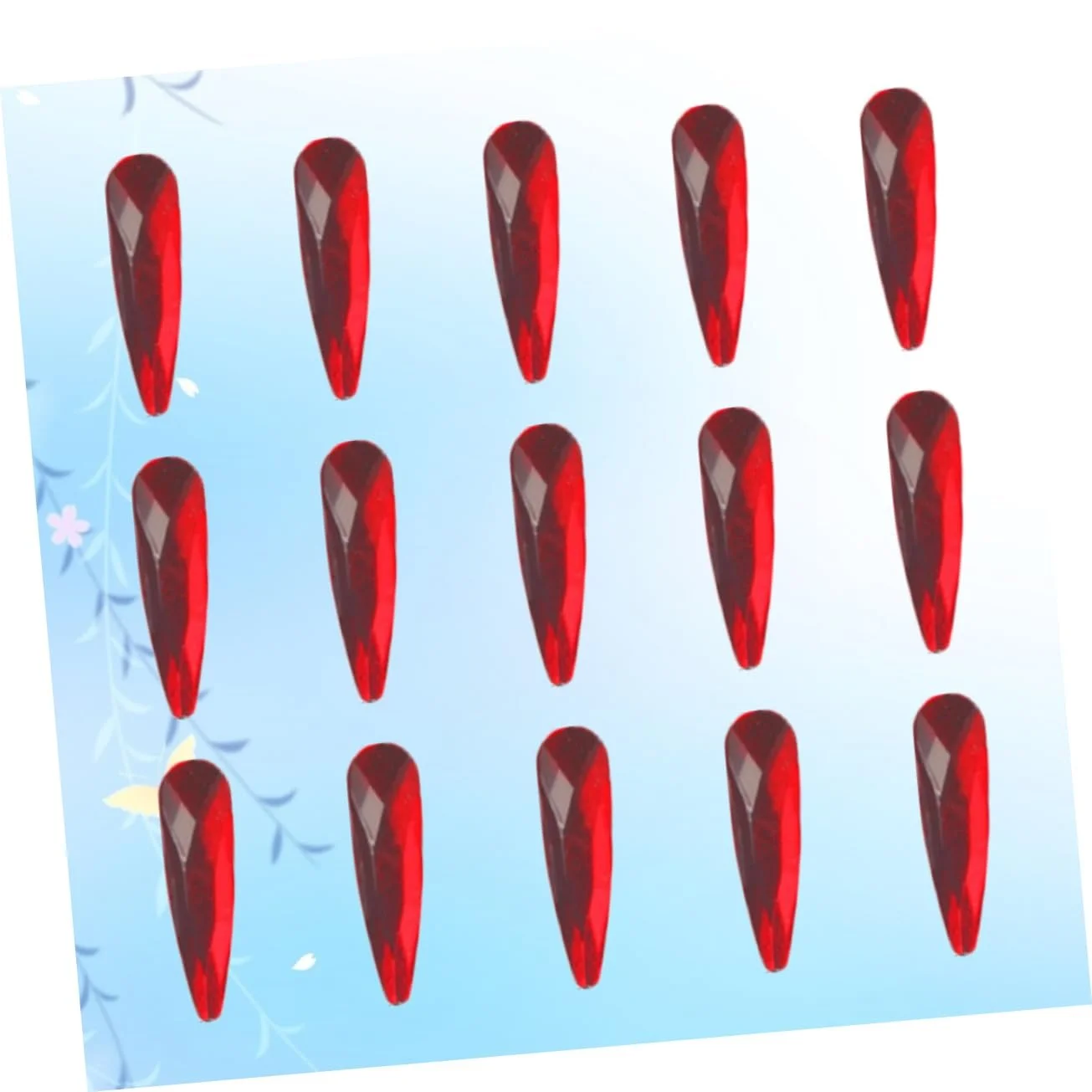 Прикраса FRCOLOR 60 штук Кристали Пласкі стрази Прикраса Самоцвіти Пласкі, фото №9