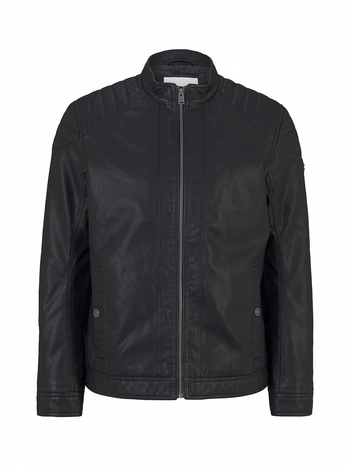 Куртка Biker из искусственной кожи TOM TAILOR Мужская, фото №4