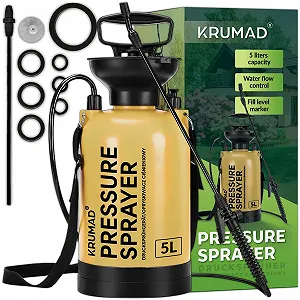 Обприскувач пневматичний KRUMAD 5 л 3.2 бар зі штангою 203.5 см - Фото 1