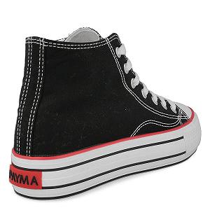 Кеди PAYMA Текстильні для жінок і чоловіків Hi-Top Low Top Low High Прості та платформа Гумова підошва Чорний Червоний Синій Білий synthetic.ua - Фото 1