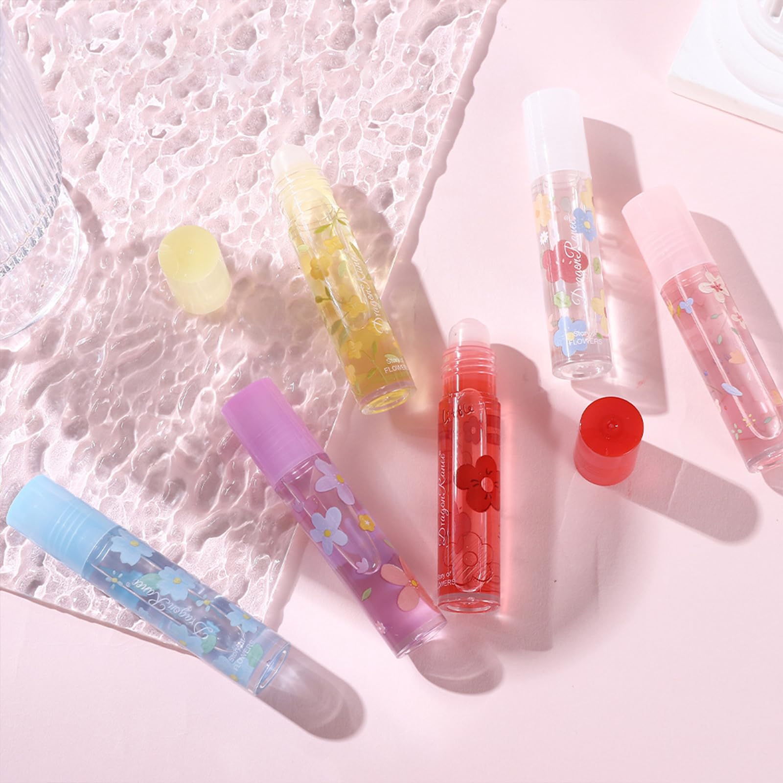 Блиск для губ Dragon Ranee Mini Water Прозорий, фото №5