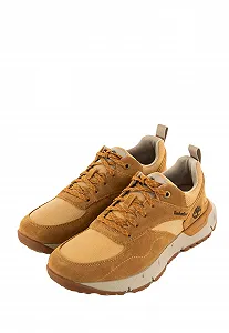 Кросівки Timberland Voyager Park ReBOTL Чоловічі Низькі Бежевий Коричневий Шкіра та Текстиль synthetic.ua - Фото 1