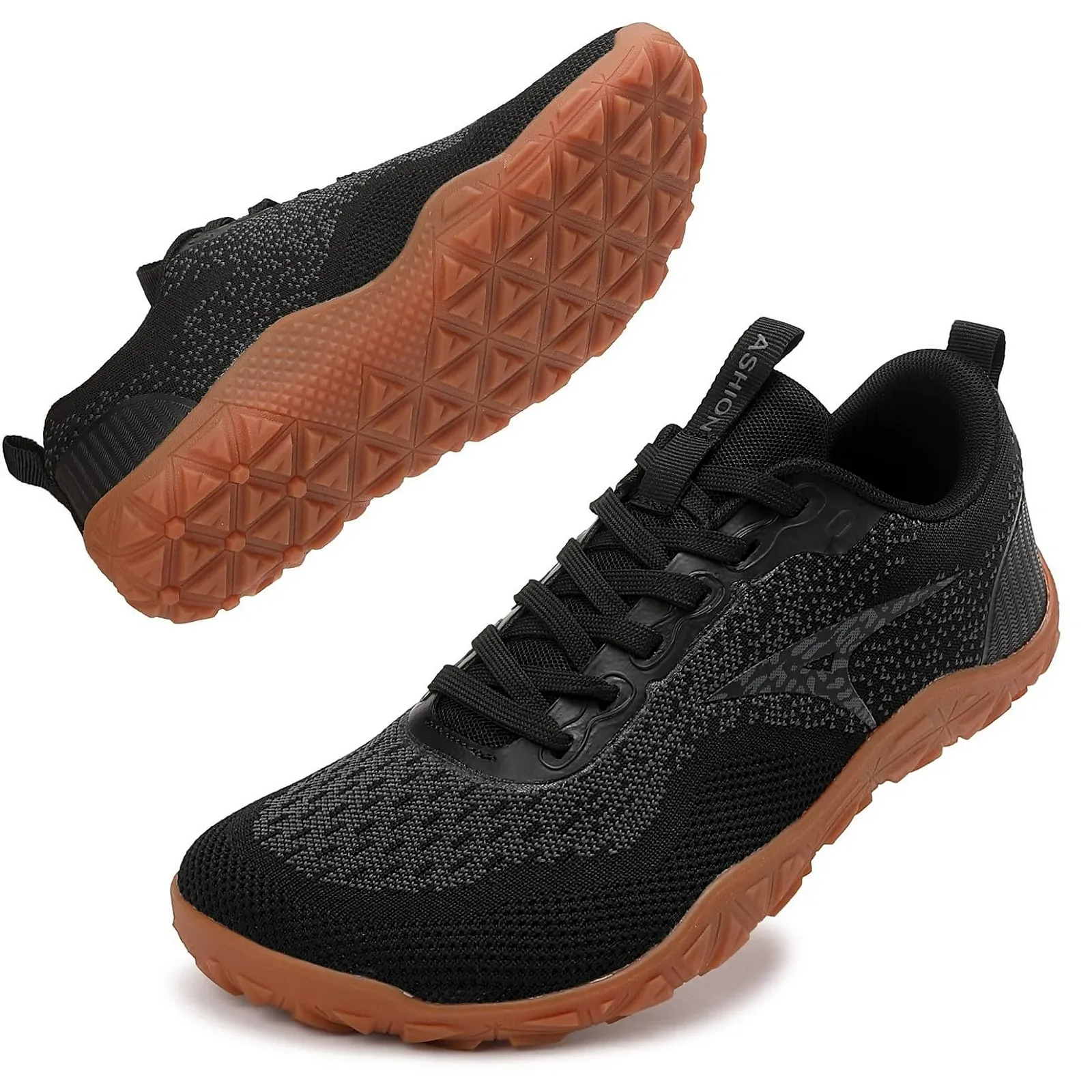 Кроссовки ASHION Минималистичные для бега по бездорожью с широкой носочной частью Мужские фитнес кроссовки, фото №1