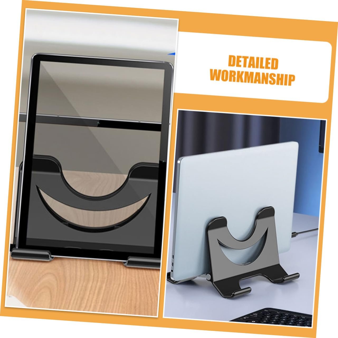 Подставка для ноутбука Универсальная Маленькая ABS и силикон, фото №7