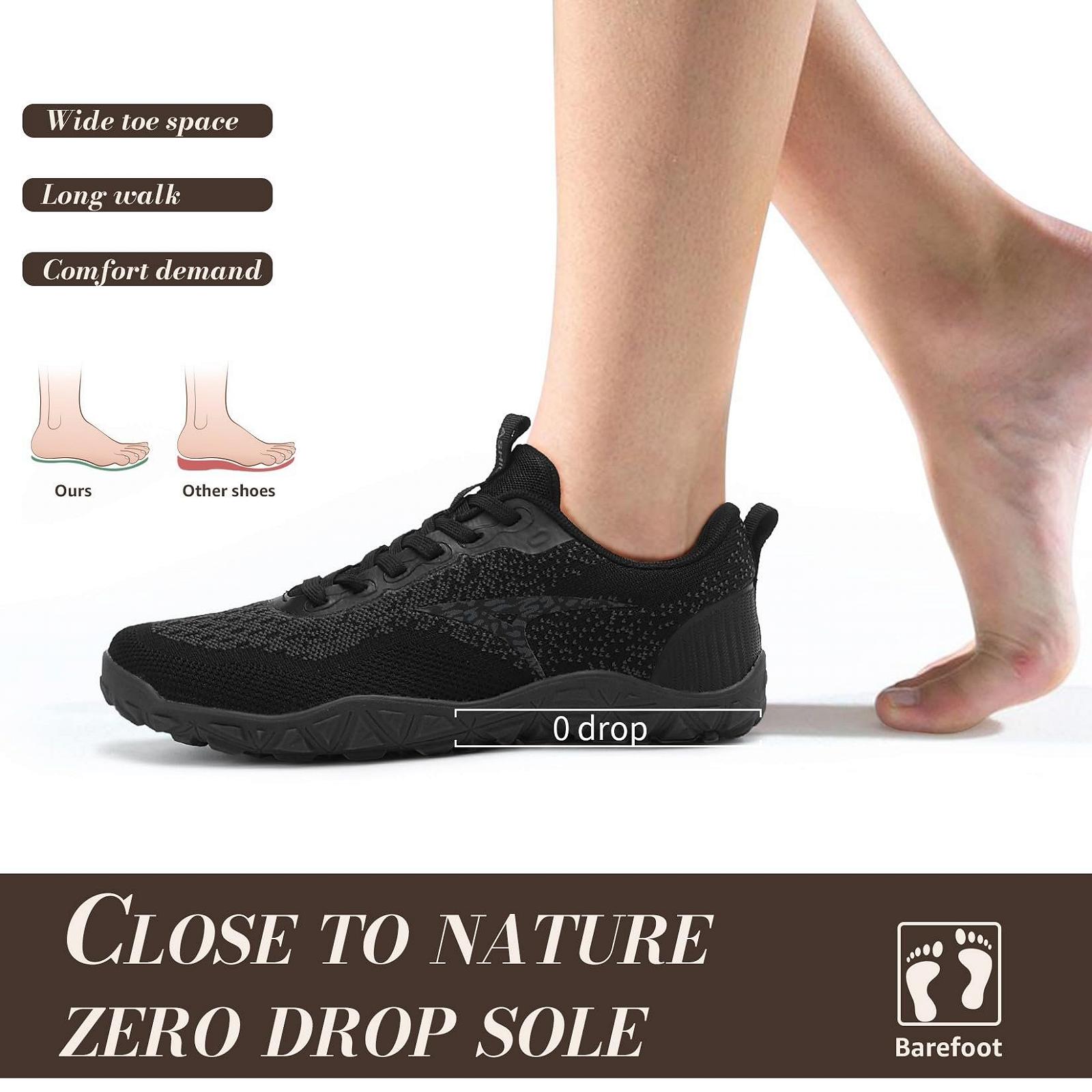 Кросівки ASHION Barefoot з широким носком Чоловічі мінімалістичні кросівки, фото №5