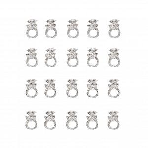 Прикраса для нігтів 3D бантики-гірлянди Моделювання 17 шт - Фото 1