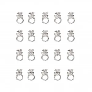 Украшения для ногтей 3D Бантики-гирлянды Моделирование 17 шт. - Фото 1