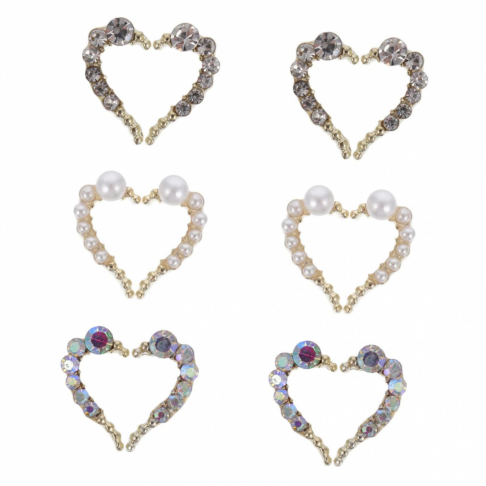 Прикраса для нігтів у формі серця WOONEKY ., фото №1