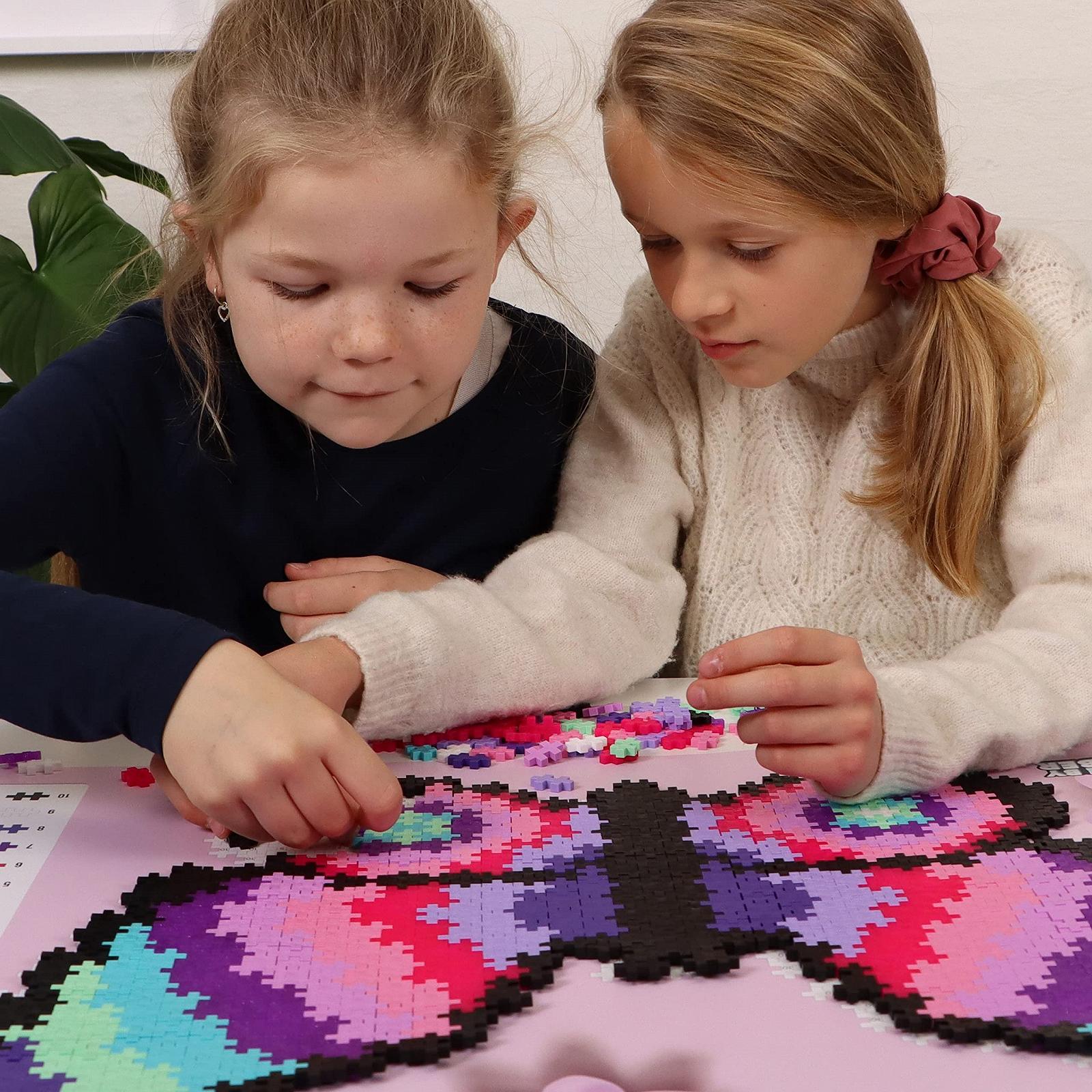 Конструктор-пазл Plus-Plus 9603915 Puzzle Butterfly 800 деталей, фото №6 Конструктор-пазл Plus-Plus 9603915 Puzzle Butterfly 800 деталей, фото №6