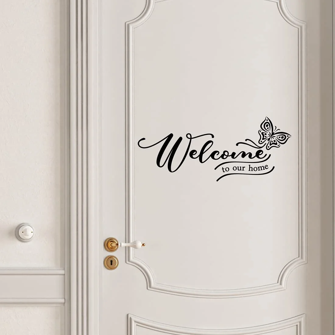 Наклейка на стіну Welcome Home Напис 500 x 230 мм, фото №5