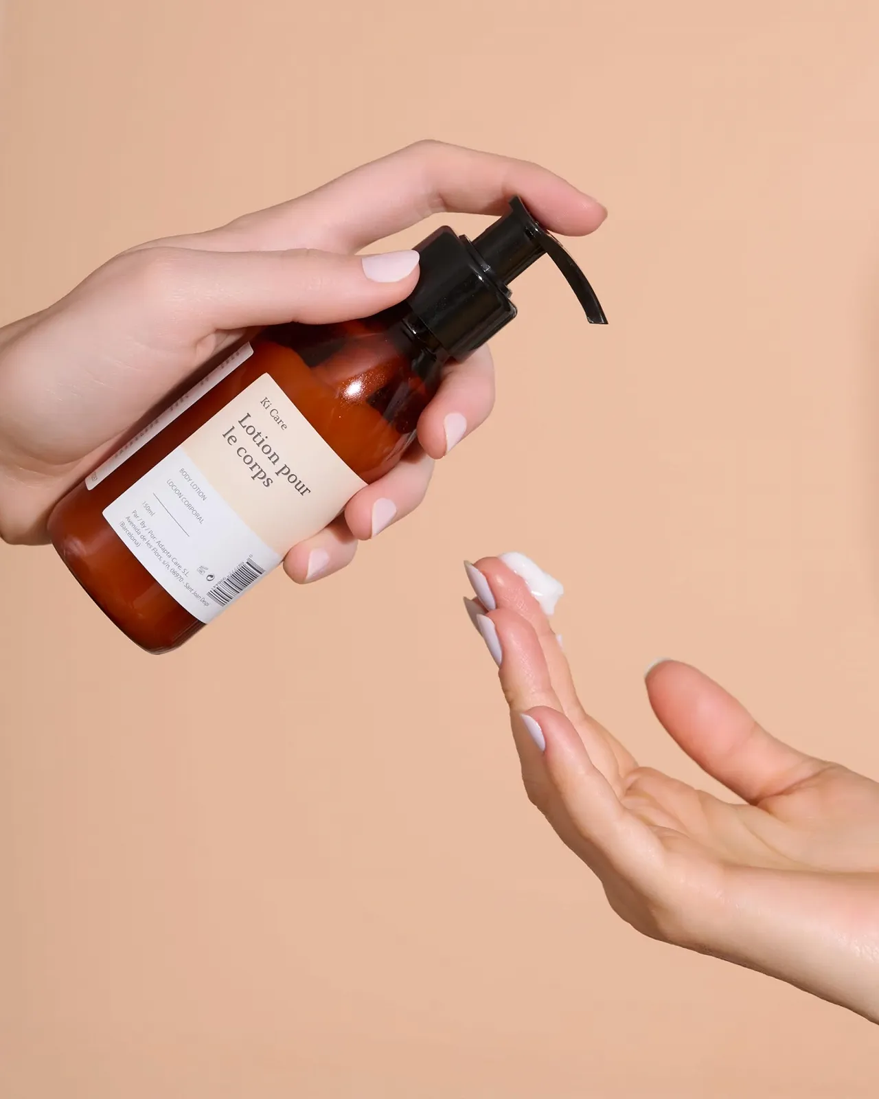 Лосьон для тела 150 мл Легкий лосьон для тела с экстрактом гиностеммы и подсолнечным маслом Крем для тела, фото №4