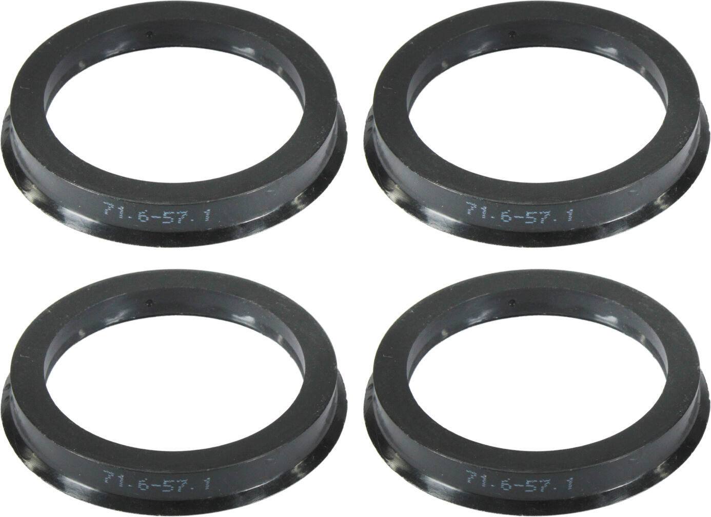 Кільця центрувальні для колісних дисків 71.6-57.1 Walline термопластик WL, фото №1 Кільця центрувальні для колісних дисків 71.6-57.1 Walline термопластик WL, фото №1