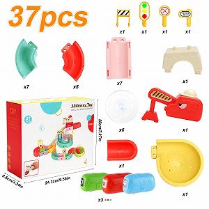 Игрушка для ванны Мраморный трек Присоски Водная synthetic.ua - Фото 1