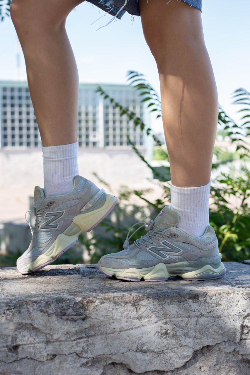 Кроссовки New balance 9060 Grey/Violet, фото №3