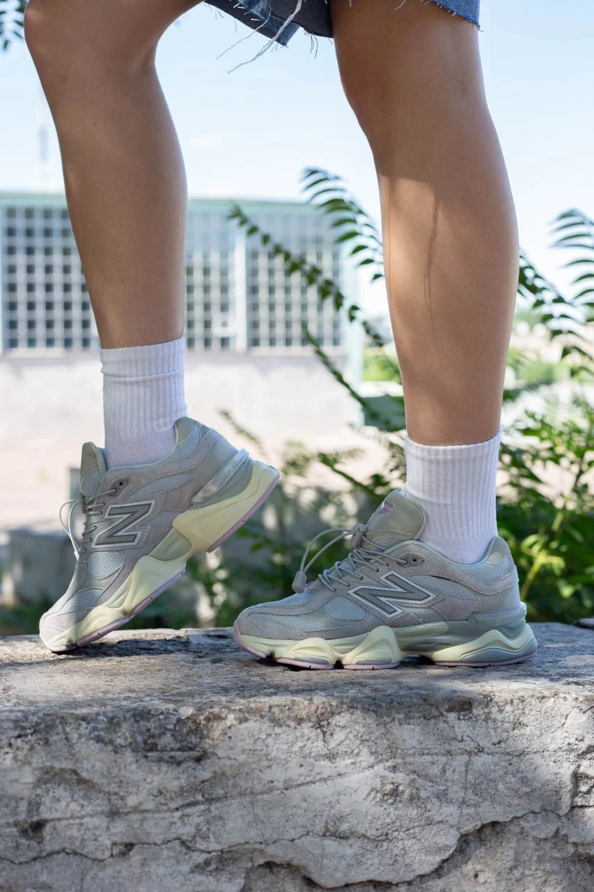 Кроссовки New balance 9060 Grey/Violet, фото №4