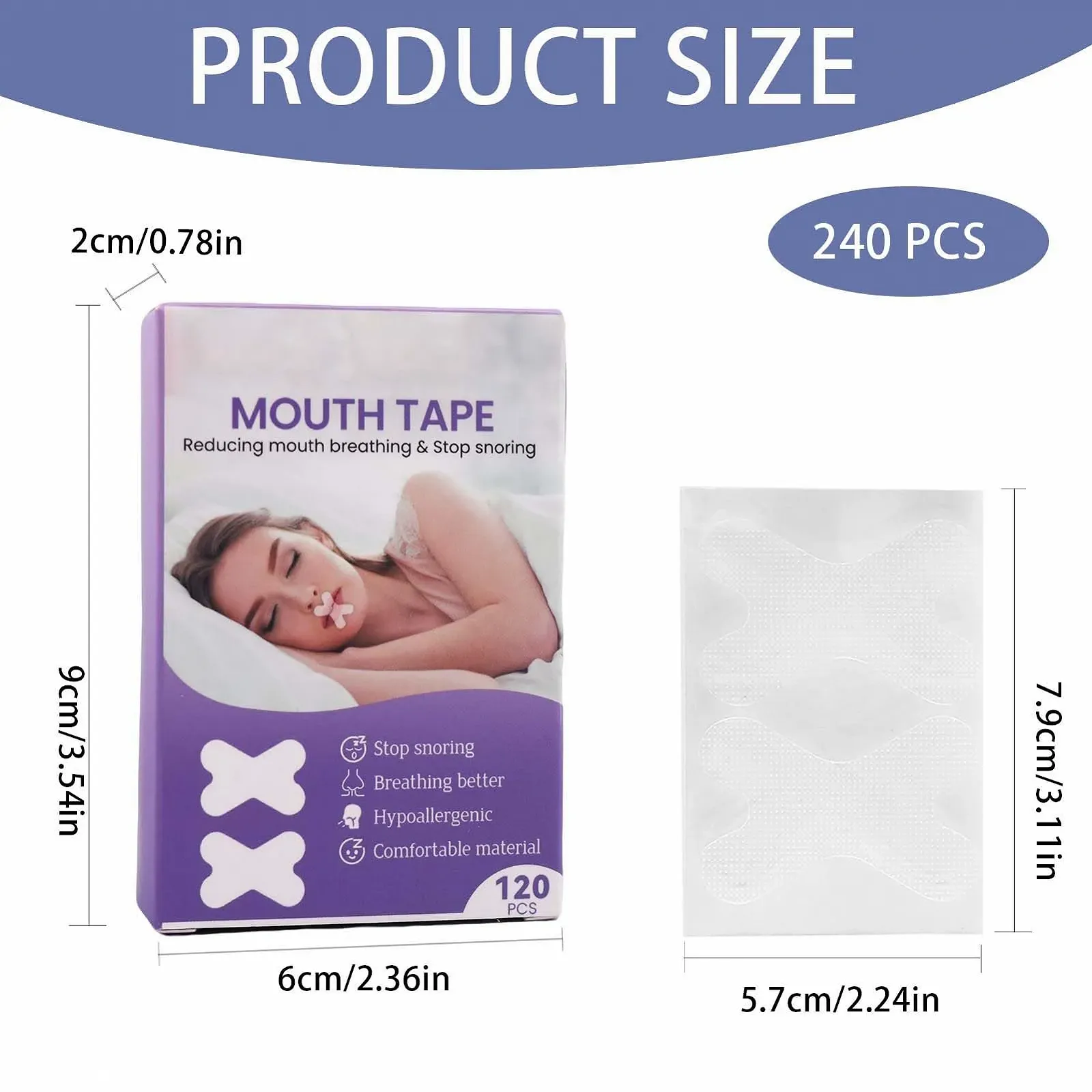 Пластыри для сна 240 шт., фото №2