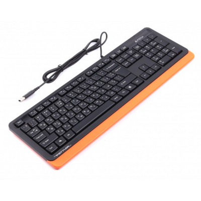 Клавиатура A4Tech FKS10 USB Orange DL, фото №1