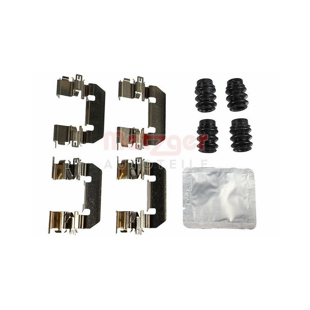 Комплект аксесуарів, гальмівні колодки METZGER AUTOTEILE 109-0212 GREENPARTS, фото №1