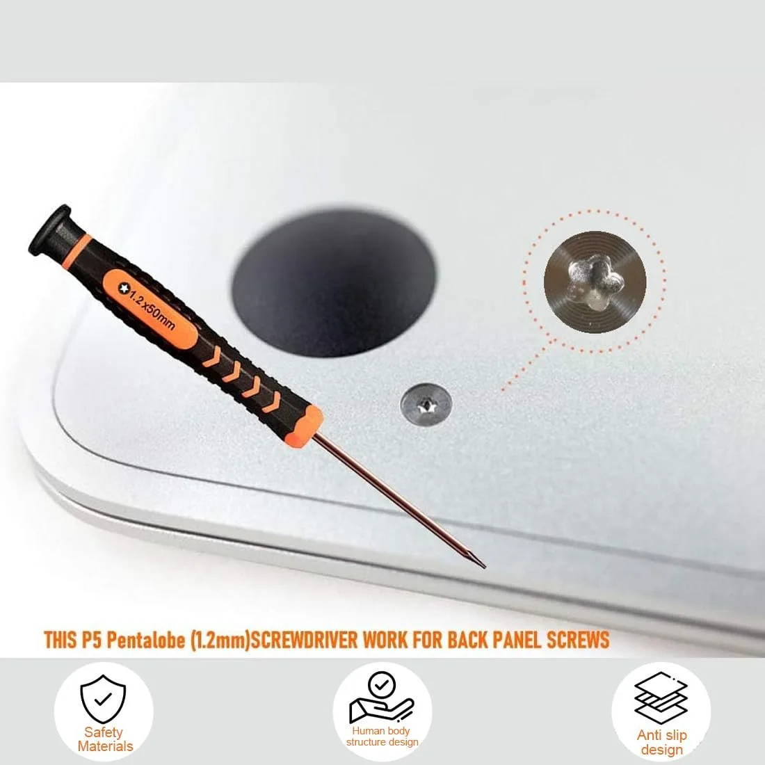 Набор отверток SSRDFU 6 шт - Набор ремонтных инструментов с Triwing Y00, Y1, Phillips PH000, пинцетом и др., фото №7 Набор отверток SSRDFU 6 шт - Набор ремонтных инструментов с Triwing Y00, Y1, Phillips PH000, пинцетом и др., фото №7