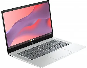 Ноутбук 14" HP Chromebook 14 (14a-nf0001ns) Intel N100 RAM 8GB eMMC 128GB 10ч батарея ChromeOS (UKR) synthetic.ua - Фото 1