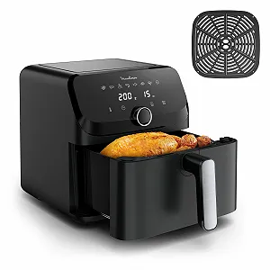 Мультипечь Moulinex Easy Fry Mega EZ8558F0 7.5 л 8 программ Черная - Фото 1