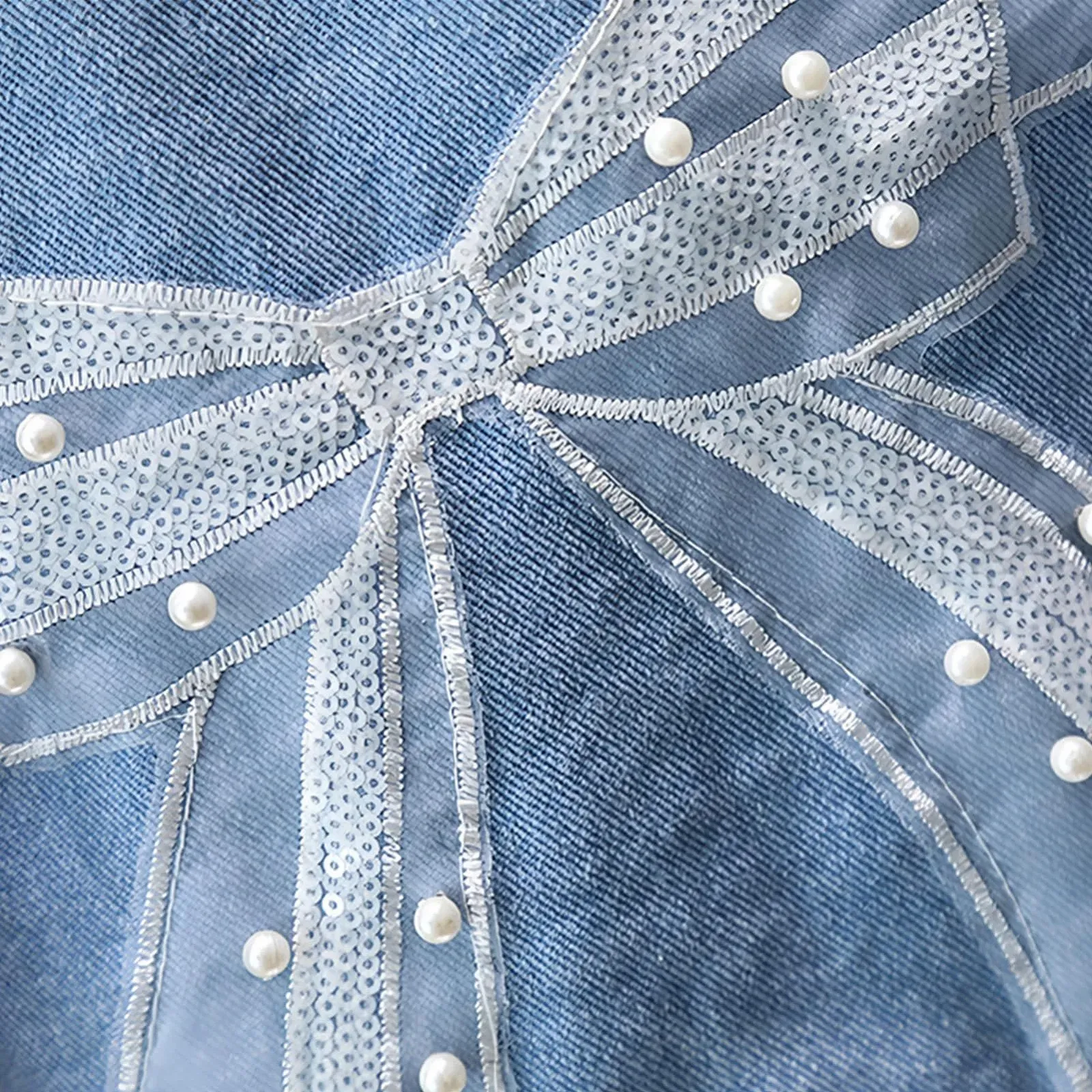 Джинсова куртка L SERVER Дитяча Вишита Перехідна, фото №2