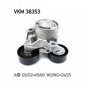 Натягувач поліклинового ременя SKF VKM 38353 BMW середній, середній правий, верхній synthetic.ua - Фото 1