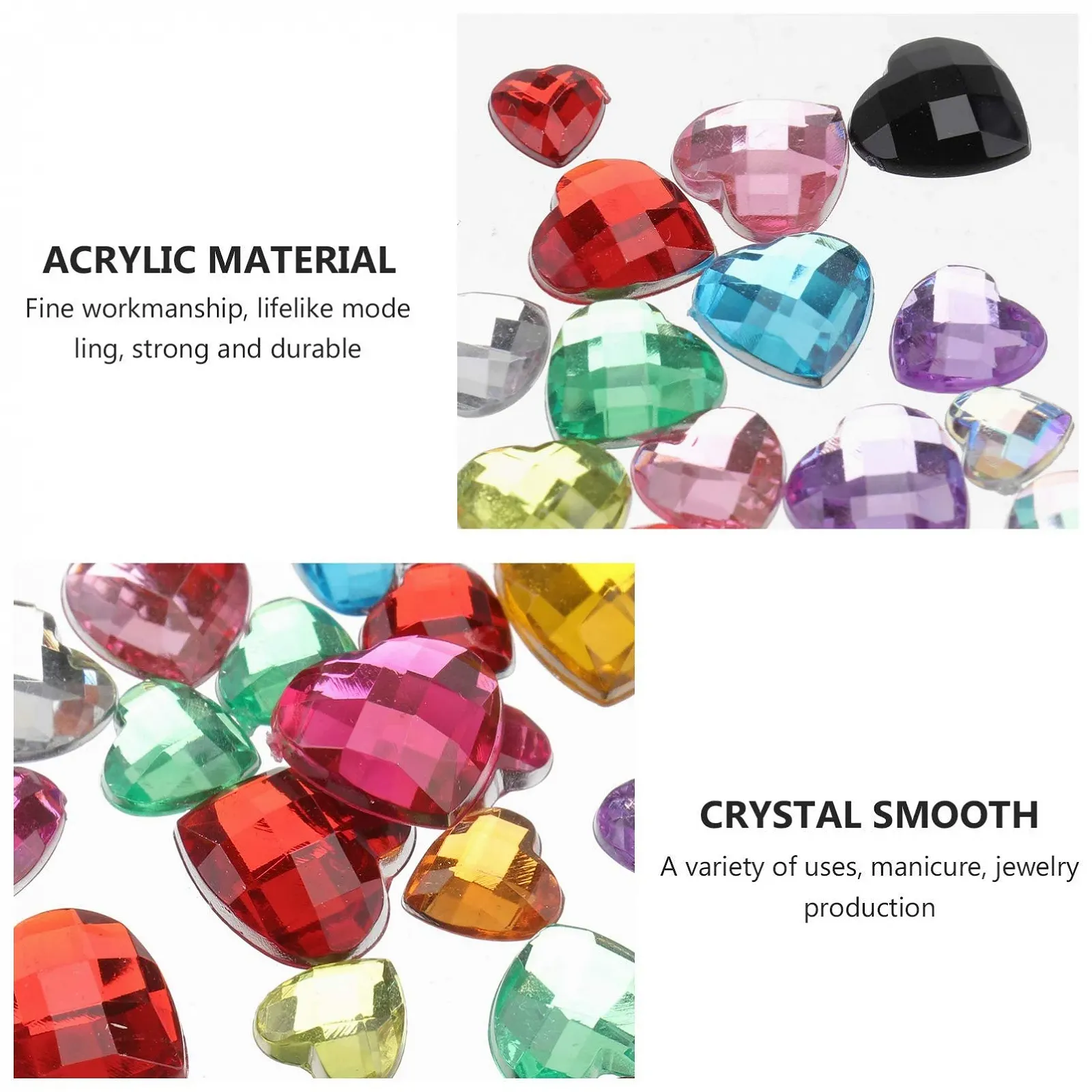 Аксессуары для волос FRCOLOR 3 набора, инструмент для маникюра с плоскими стразами, подвесками, камнями для дизайна ногтей, акриловыми украшениями на Хэллоуин 3D, фото №9