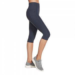 Шорты Capri Skechers Go Walk с высокой талией, женские - Фото 1
