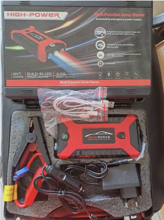 Пускозарядное устройство JUMPSTARTER JX27 20000 мАч, фото №6 Пускозарядное устройство JUMPSTARTER JX27 20000 мАч, фото №6