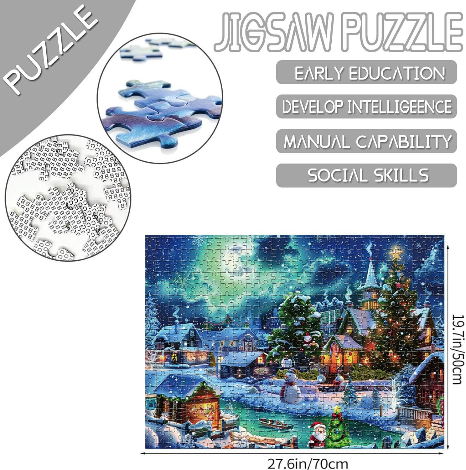 Пазл Christmas Jigsaw Puzzles Christmas Eve 1000 елементів, фото №6
