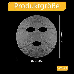 Пленка для сохранения маски для лица, 300 шт., одноразовая пластиковая маска для увлажнения, для домашнего спа-ухода за кожей, косметического ухода за лицом synthetic.ua - Фото 1