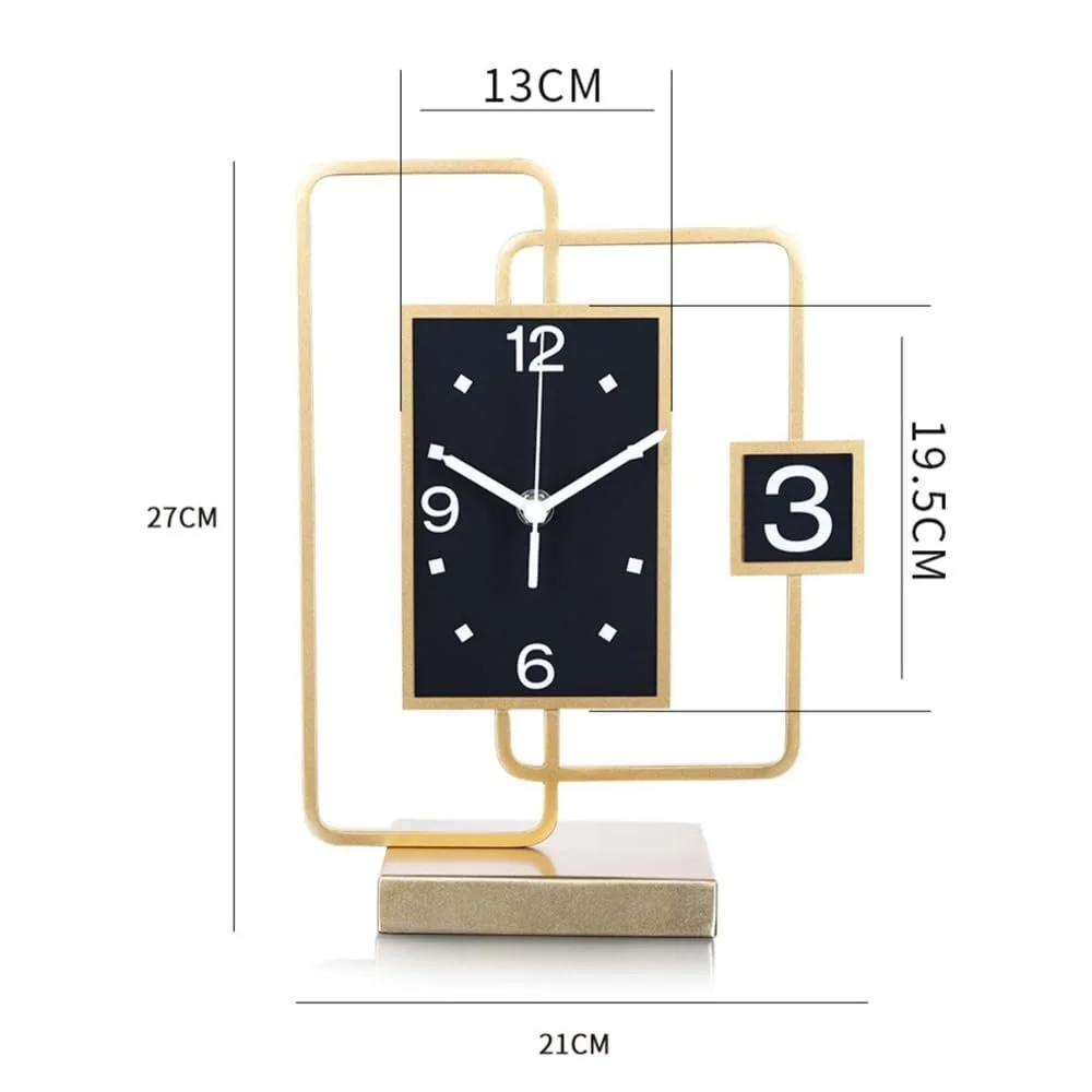Настольные часы Aioneer Орнаменты для гостиной, офиса, декоративные, фото №2