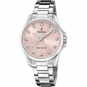 Аналоговий годинник Festina F20654/2 Рожевий Браслет synthetic.ua - Фото 1
