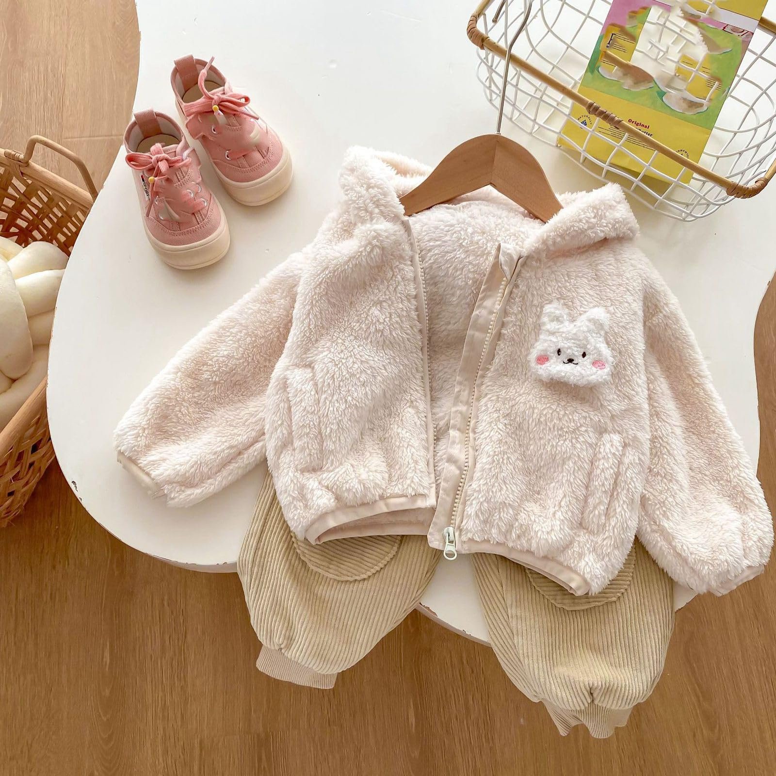 Зимняя куртка Teddy Coat для девочек и мальчиков, фото №2