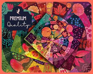 Пазл Elena Essex Autumn Wheel 1000 деталей 70 x 50 см synthetic.ua - Фото 1