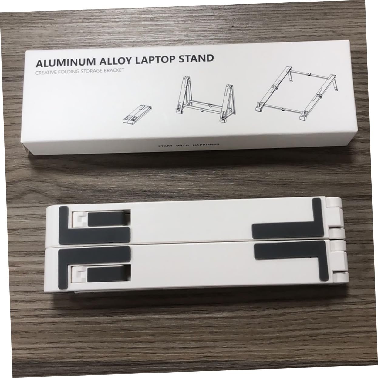 Регулируемая Подставка для Ноутбука NUOBESTY Складная для офиса, школы и дома, фото №9