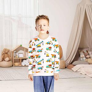 Світшот JinBei для хлопчиків, пуловер спортивний дитячий synthetic.ua - Фото 1