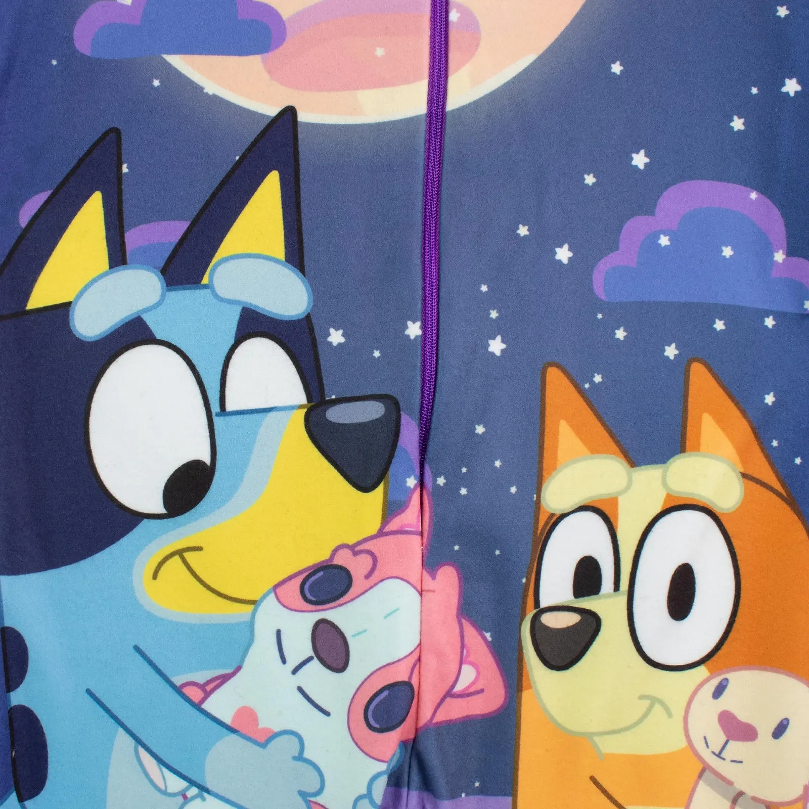 Піжама BlueY Блакитний Фіолетовий One Size Мультяшні Штани Дитячі Унісекс Блуі та Бінго, фото №7 Піжама BlueY Блакитний Фіолетовий One Size Мультяшні Штани Дитячі Унісекс Блуі та Бінго, фото №7