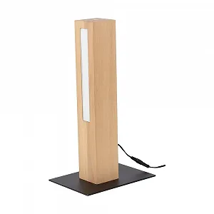 Настільна лампа Mansupa LED Димерна 9 W 1290 lm 3000 K Висота 45.5 см Натуральний / Чорний / Білий - Фото 1