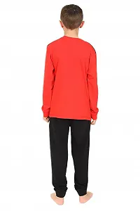 Пижама Manchester United Football Club Красный Хлопок Длинная synthetic.ua - Фото 1