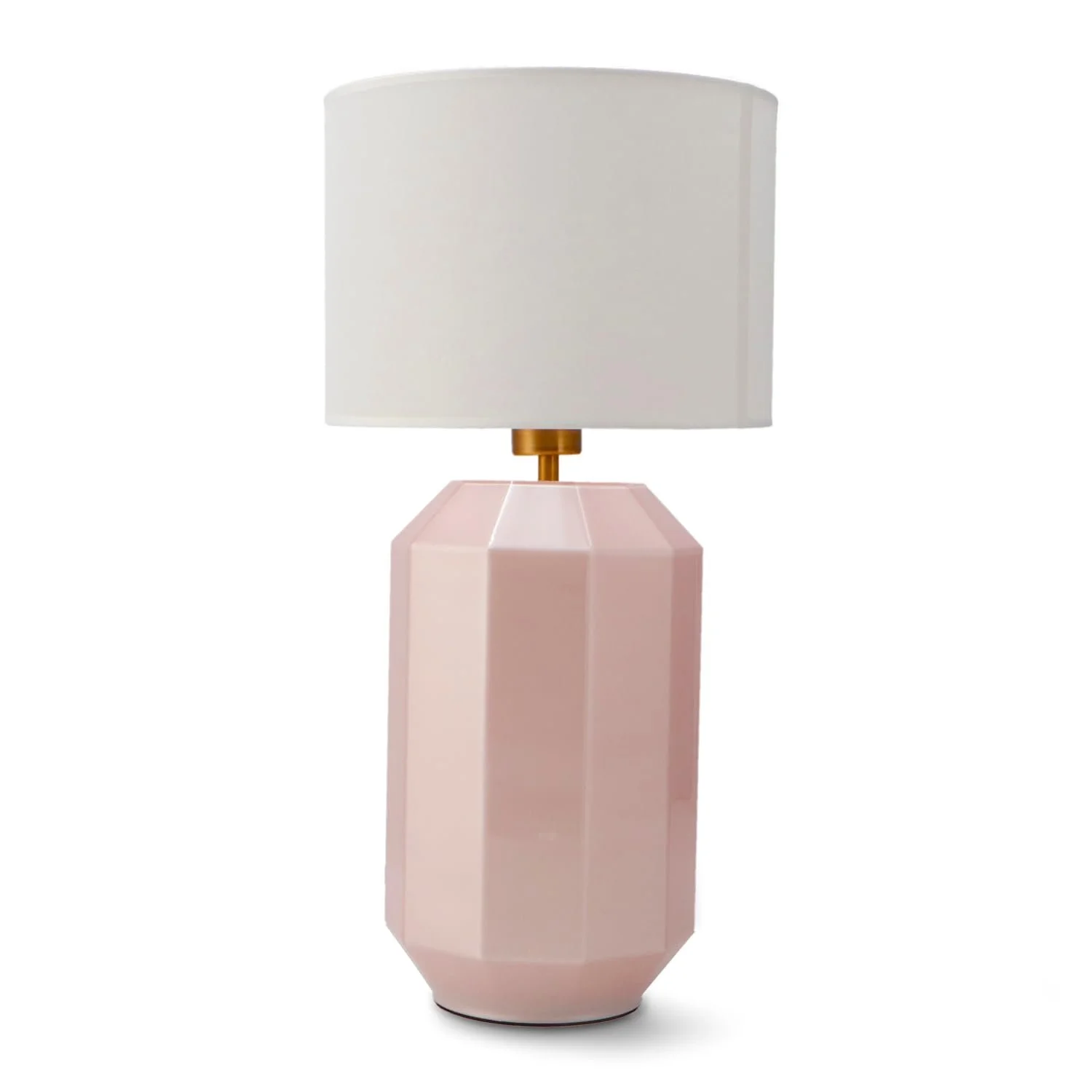 Настільна лампа M Ledme Aqua Рожевий кришталь Тканинний абажур, фото №1