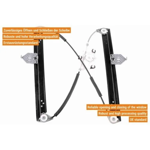 Склопідйомник VAICO Original VAICO Quality V10-3963 для SEAT SKODA VW VAG, фото №2