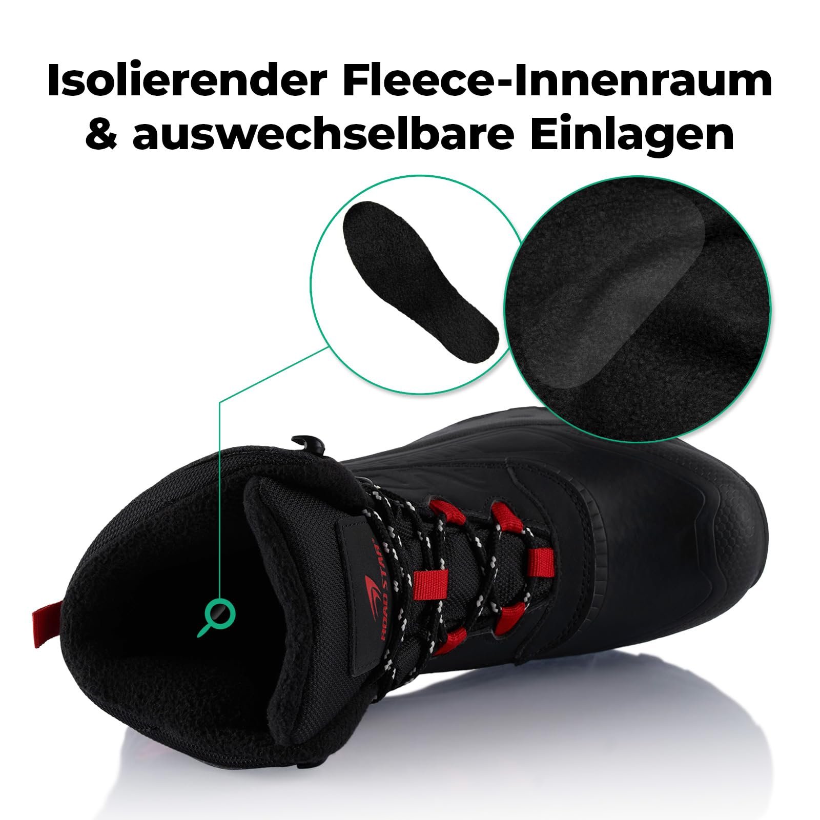 Ботинки Fusskleidung® Водонепроницаемые Зимние, фото №5